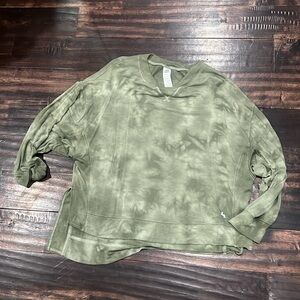 Green joy lab long sleeve top